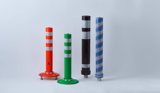 視線誘導標、ラバーポール、車線分離標「ポストコーン」※